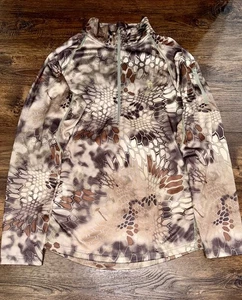 KRYPTEK Highlander 1/4 Zip Tactical Camo SM Longsleeve - Picture 1 of 5