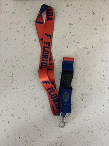 Flordia Gators Lanyard with Clip And Detachable Buckle - Picture 1 of 3