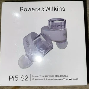 B&W PI5 S2 In-Ear True Wireless Noise-Canceling Earbuds (Spring Lilac) - Picture 1 of 5