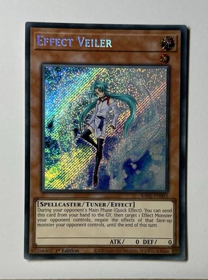 Effect Veiler [RA01-EN003] Secret Rare 1st Edition Mint Condition Yu-Gi-Oh! Card - Image 1 of 2