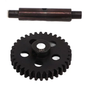 34T Pinion Motor Gear Metal Steel Motor Pinion Gear With Spool Shaft For Ar AG - Picture 1 of 12