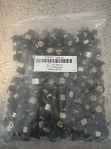 100 Pefect Vision Cable Coupler Barrell with Weather Boots DTVF810-05 - Picture 1 of 2