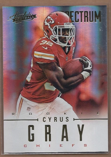 2012 Absolute Spectrum Gold #121 Cyrus Gray /25 - FB - Image 1 of 1