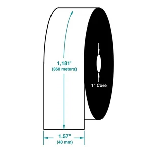 Nastro codice a barre cera migliorata in resina 1,57" x 1181' TDW101 per stampanti Datamax (48 - Foto 1 di 1
