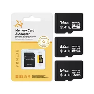 Quickart Micro SD Card 32GB 64GB 128GB 256 Class 10 SDXC Phone Memory & Adapter - Picture 1 of 8