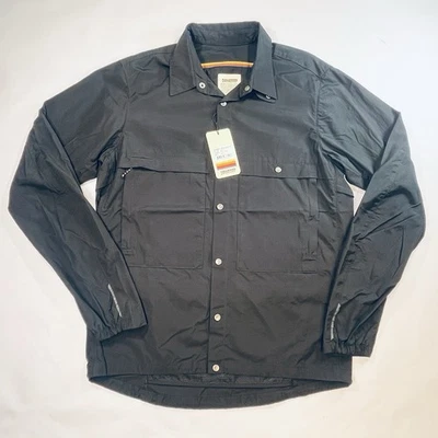 NWT $180 Fjallraven X Specialized Riders Wind Jacket Mens M Black Snap Up NEW - Image 1 of 4