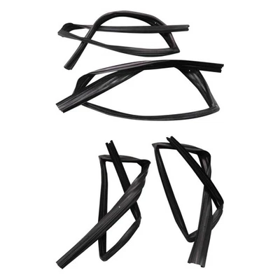 For Chevy Impala 77-85 Glass Run Window Channel Set Front & Rear Driver & Foto 1 de 4