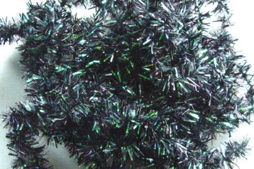 PECHETRUITE 2m Chenille Fritz NOIRE 6mm fly tying montage mosca