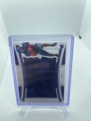 Kendre Miller 2023 Panini National Treasures Collegiate RC /99 Jumbo Patch Relic - Image 1 of 2