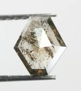 Salt and Pepper Geometric Shape Diamond Natural Loose Diamond 0.70 carat - Picture 1 of 12