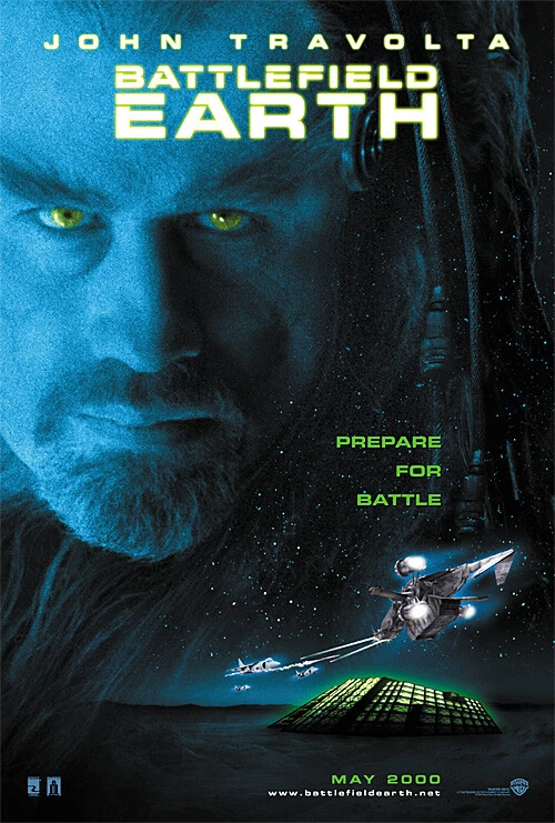 35mm Feature Film "BATTLEFIELD EARTH"  2000  *In time for Halloween* - Imagem 1 de 1