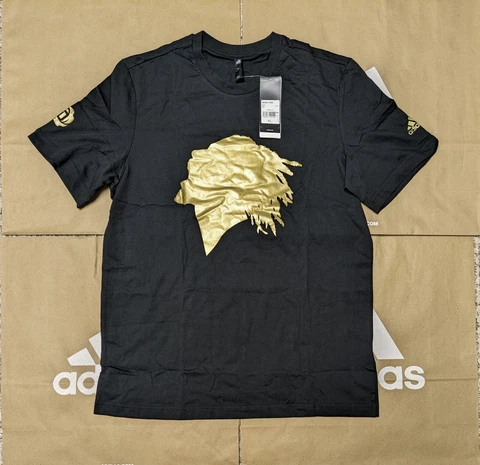 Men's Adidas D Rose Derrick Rose 50pt game Metallic Black T-shirt Asia Sizing Cover