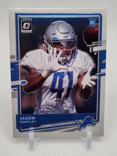 🏈JASON HUNTLEY 2020 Optic Detroit Lions Pittsburgh Steelers Football Card🏈