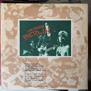 LOU REED - BERLIN - RCA LATE NITE SCHNÄPPCHEN! - Bild 1 von 3