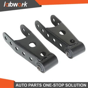 Labwork With 2" Drop For Chevy Dodge Ford & GMC 6400 Rear Lowering Shackle Kit - Bild 1 von 10