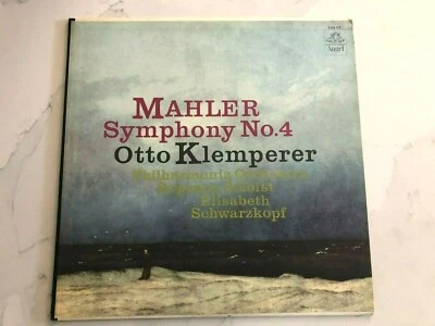 1962 Mahler Symphony N0.4- Otto Klemperer. MONO-Angel 35829.  NEAR MINT - Image 1 of 4
