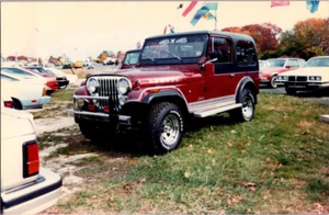 1980 Jeep CJ-7 Laredo Photo–Used Car Dealer Lot–Vintage Original Auto Photograph - Picture 1 of 2