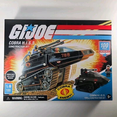 GI Joe Cobra H.I.S.S. Tank Construction Set NEW Sealed - Image 1 of 4