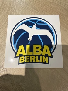 Aufkleber "ALBA BERLIN ". ca. 10,4 x 10,4 cm Basketball DBB Bayern München - Bild 1 von 1