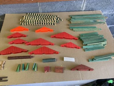 Vintage Lincoln Logs HUGE LOT  - Image 1 of 4