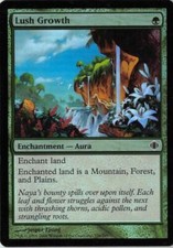 MtG x1 Foil Lush Growth Shards of Alara - Magic Card