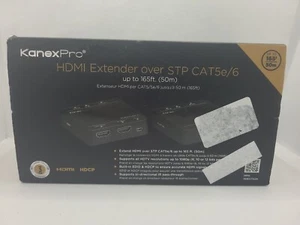 KanexPro HDEXT50M HDMI Extender over CAT5/6 up to 165ft (50m) - Picture 1 of 5