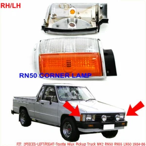 1984-88 FOR TOYOTA HILUX 1 TON PICKUP Corner Light Lamp Pair LH/RH New - Picture 1 of 3
