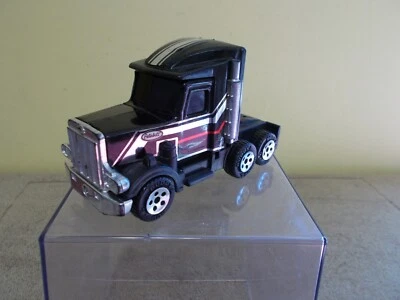 VVTG 1980 BUDDY L 玩具 PETERBILT 半电缆塑料带条纹 — 第 1/4 张图片