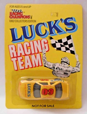 Racing Champions 1992 NASCAR Luck's Racing Team #09 - Nuevo en paquete Foto 1 de 4