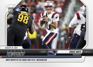 Drake Maye #20 RC Rookie Card 2024 Panini Instant New England Patriots - Picture 1 of 2