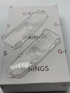 1959 59 Impala Belair Biscayne Parking Light Lamp Lens Pair Clear - Picture 1 of 4