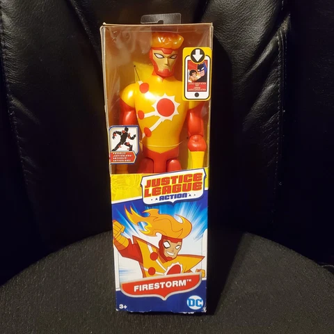 Mattel 12in Firestorm Justice League Action Figure SEALED (box wear) Cover
