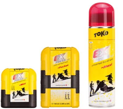 Toko Express Universal-Flüssigwax - für Alpinski + Langlaufski + Board