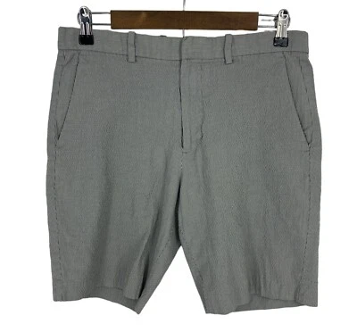 Shorts chino Theory masculino listrado tamanho 31 - Imagem 1 de 4