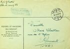 Sephil Switzerland 1943 Wwii Military Free Mail Cover From Leysin To Romont