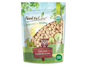Organic Blanched Hazelnuts – Non-GMO, Unsalted, Unroasted, Vegan, Kosher - Picture 1 of 40