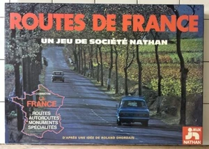 Vintage 1976 Jeux Nathan ROUTES DE FRANCE Board Game French Game RARE Complete - Picture 1 of 23