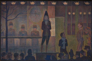Georges Seurat - Circus Sideshow (1887-88) France - 17" x 22" Fine Art Print - Picture 1 of 1