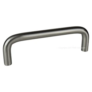 (10er-Pack) 3,5" Elemente Torino S271-3,5SN Satin Nickel Schrankgriff Drahtzug - Bild 1 von 1