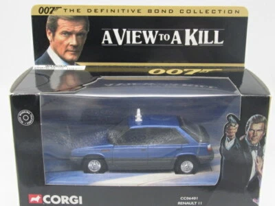 CORGI JAMES BOND 007 SECRET AGENT RENAULT 11- A VIEW TO A KILL- SIR ROGER MOORE - Image 1 of 4