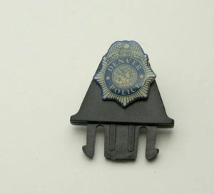 Mini Police Badge Shield Denver Colorado Small Hat Lapel Pin New - Picture 1 of 3