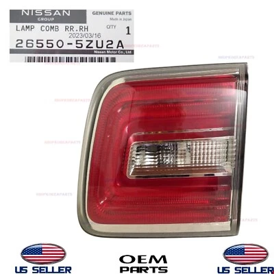 Luz trasera interior trasera derecha del lado del pasajero Nissan Armada 2017-2020 OEM 2017-2020 Foto 1 de 3