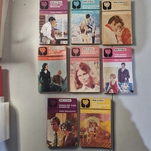 Mills And Boon Paperback Books 8 1970s Era. Violet Winspear, Rose Burghley - Picture 1 of 24