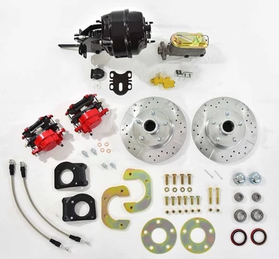 1967-1971 Ford Fairlane Torino Ranchero power front disc brake conversion kit - Image 1 of 4