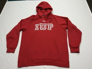 IUP Crimson Hawks NCAA Under Armour Pullover Hoodie Größe 2XL - Bild 1 von 6