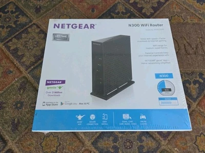Netgear N300 300 Mbps 4-Port 10/100 Wireless N Router (WNR2000) - Image 1 of 3