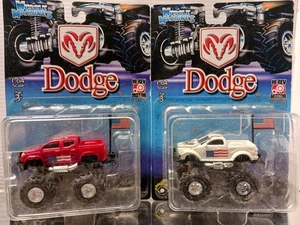2001 Funline Muscle Machines  Stampeders-Lot Of 2-Dodge-Motorized Hi-Rev Motor - Picture 1 of 6