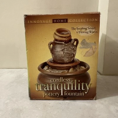 Fuente de cerámica inalámbrica Tranquility - Nueva caja abierta - Innovación - Se envía a EE. UU. Foto 1 de 4