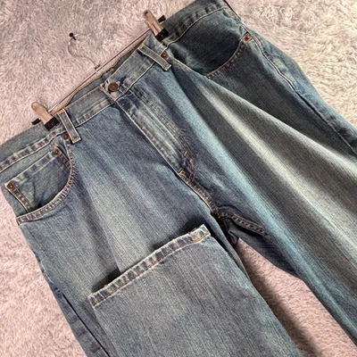 Levi's 559 Relaxed Straight Fit Jeans W38 L30 (29)  Blue Denim Wash Men's 38x30 - Image 1 of 4