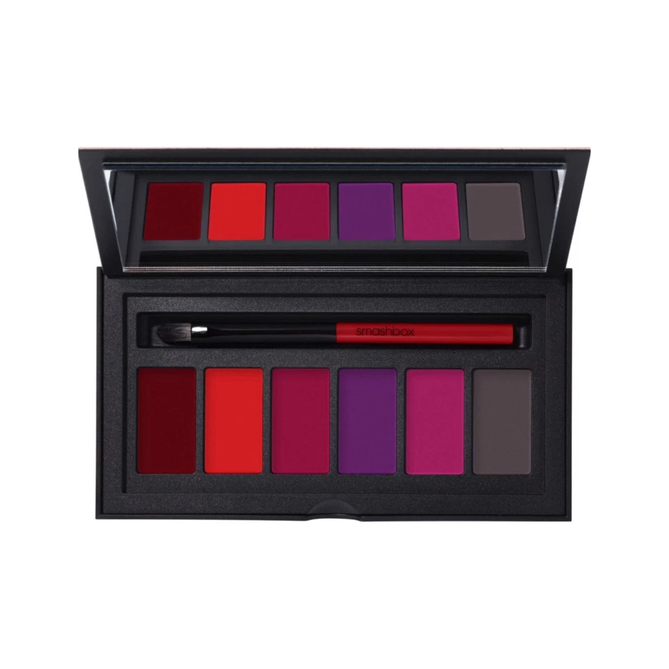 SMASHBOX Be Legendary Pucker Up Lipstick Palette Bold Matte Shades 0.14oz NEW - Image 1 of 4